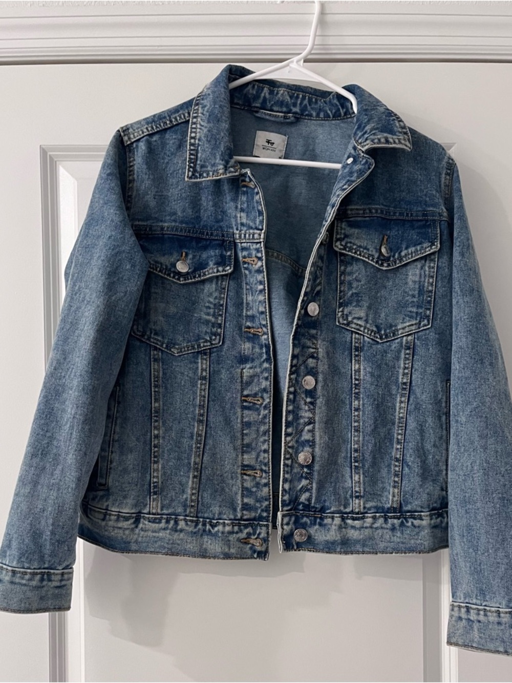 Classic Blue Denim Jacket - Women's Jean Jacket - Coastal Cowgirl
